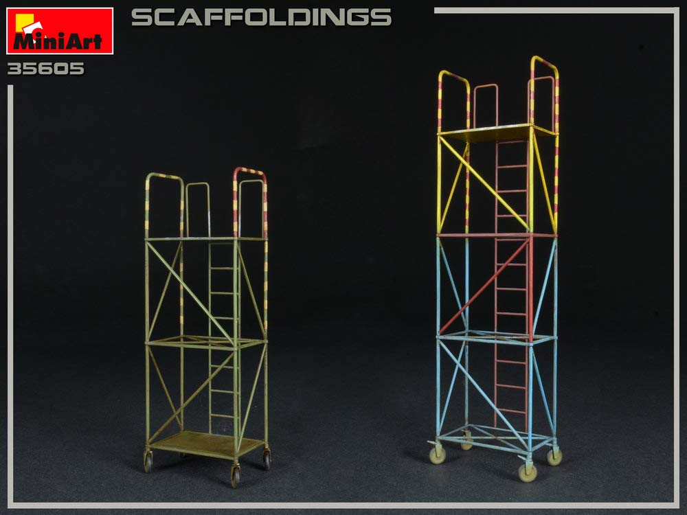 MiniArt Scale Wheeled Platform Set Plastic Model MA35605 1/35