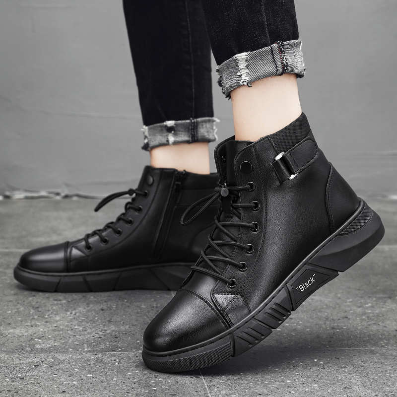 Fashion Fur Increase Height Footwear Womens Heel Shoes Woman Black Sneakers Platform Sport Styling Tenes Mascolino Teniis Classic