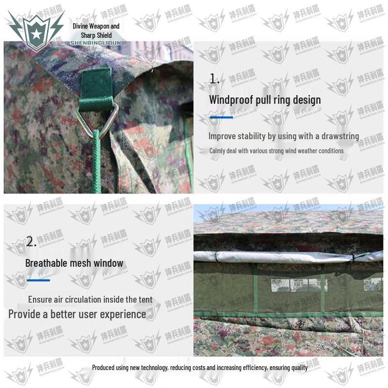Shenbinglidun 03 Emergency Portable Privacy Tent System
