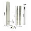 40 Sets Rivets and Burrs with 3.5 Rivet Punch Tool and Install Setting Tool for Leather Belt, Wallets, Handbags, Rope