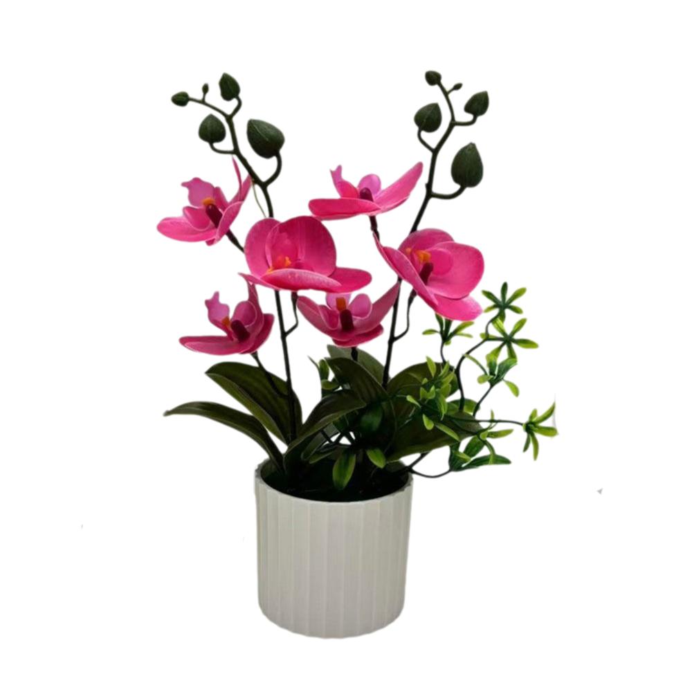 Accessories Simulation Bonsai Plastic Fake Plant Flower Potted  Home Office Decoration