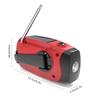 Emergency Hand Crank Radio USB Charged & Solar Power Radios Emergency Flashlight Multifunctional 2000mAh for Camping Emergency