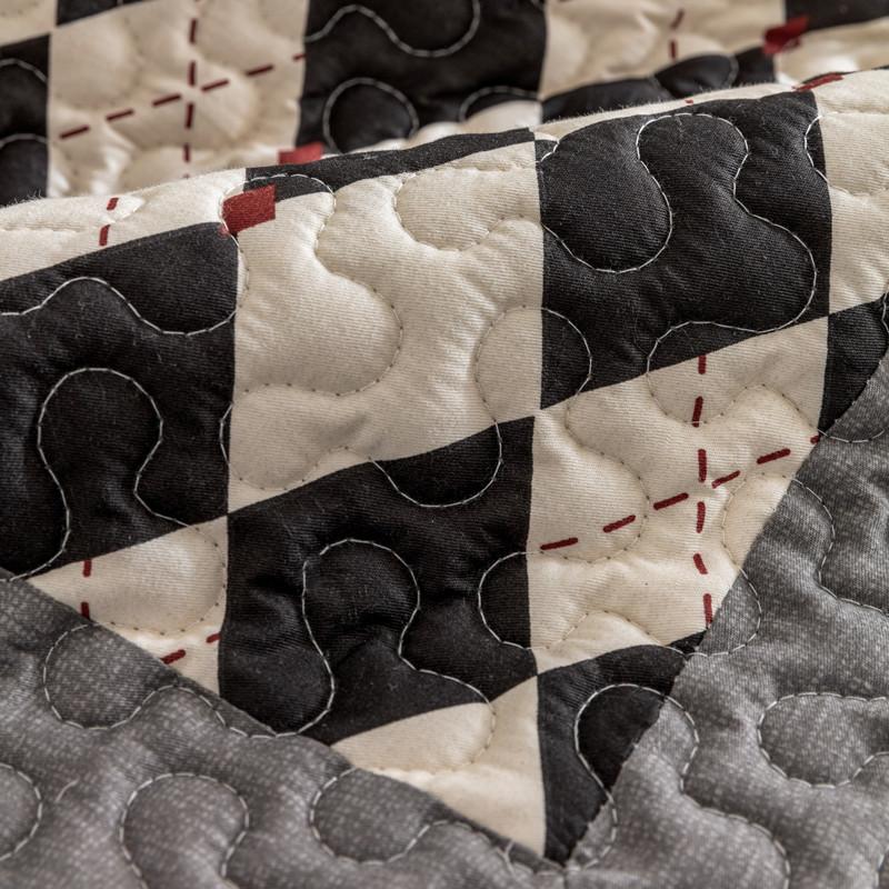 Four Seasons Universal Washed Twill Cotton Printed Sofa Cushion Korean Style Small Fresh Patchwork Non-slip Sofa Cushion Towel