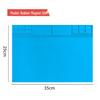 Magnetic Silicone Heat-Resistant Work Mat for Soldering and Welding