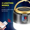 Portable Flashlight Power Bank LED Camping Lanterns with Remote Control Waterproof Outdoor Tent Light Rechargeable Camping Light