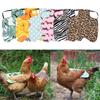 Hen Chicken Saddle Apron Feather Back Protector Single Strap Standard Chicken Jackets Poultry Vest Protection Holder