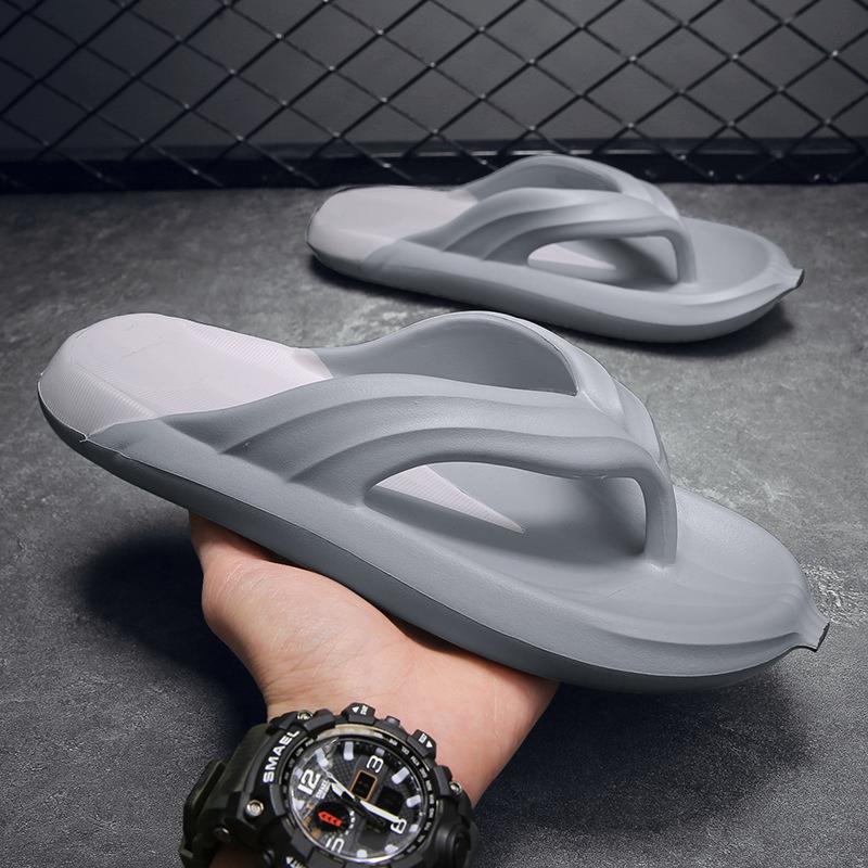 Plateausandalen Damenmode Outdoor-Bekleidung weiche Sohle Keilabsatz Paar kneift Füße Strandsandalen Herren