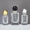 Luxury Glass Perfume Bottle Set: 30ml Press-type Decanter & 50ml Spray Refillable Bottles