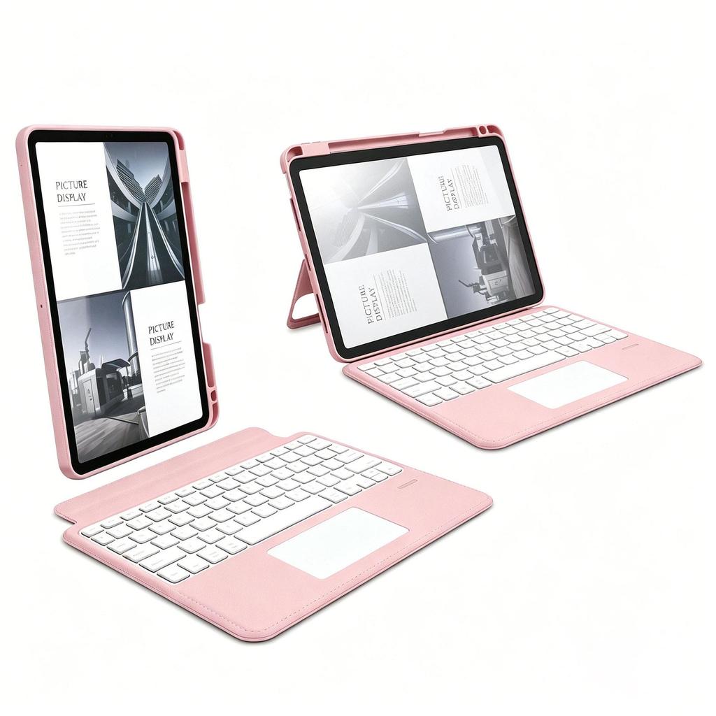 iPad 10.2'' Keyboard Case, Compatible with 9/8/7th Gen, Bluetooth Magic Keyboard, Horizontal & Vertical Stand