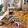 Looney Space Jam Run Event Customizable Name Floor Mat Suitable for Decorate room Balcony Entryway Dining Room Anti-slip Rug Anime Office Decor