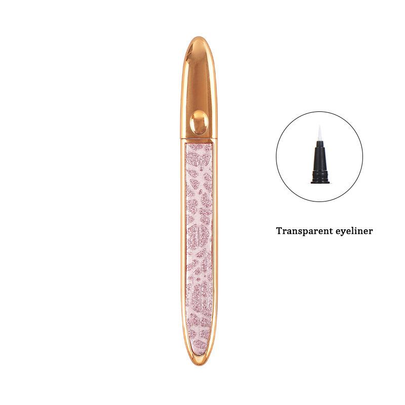 5 Colors 2 IN 1Self-adhesive Eyeliner Pen For False Eyelashes Glue-free Magnetic-free Waterproof No Blooming Eye Liner Pencil