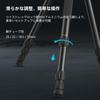 SmallRig Tripod SLR Tripod Compact Aluminum Free Head Tripod with 2 Quick Release Plate for 4 Tiers Center Axis Reversible Monopod Variable 3760B 360°