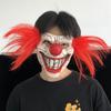 Creepy Twisted Metal Sweet Tooth Joker Mask Cosplay Bloody Clown Latex Masks Halloween Carnival Purim Party Costume Props