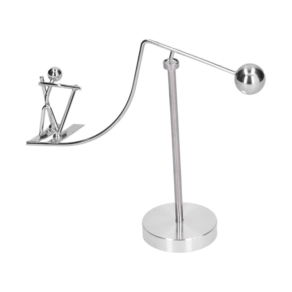 Swing Balance Ball Toy Ornament Physics Balancing Art Desktop Decor for Students Home Office