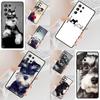 Miniature Schnauzer Puppy Dog Cell Phone Case for Samsung Galaxy S26 Ultra S25 S24 S23 S22 S21 S20 Note10 Cover
