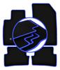 CARLUX-BLUE autokoberce pro: Renault Clio III grandtour, kombi, hatchback (2005-2012)