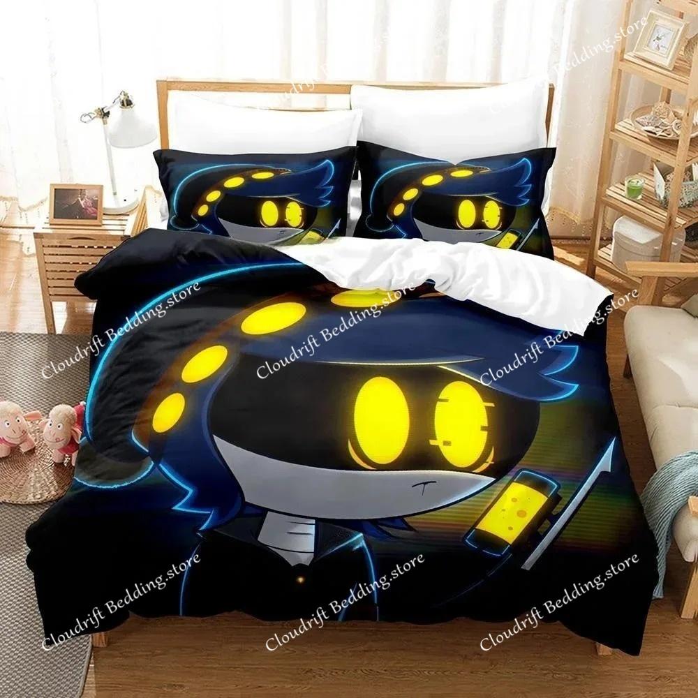 Cartoon Duvet Cover Pillowcase Murder Drones Bedding Set Adult Boys Girls Bedroom Decoration Gift Single Double King Size