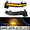 NEW-Car Turn Signal Light For BMW F30 F32 F36 F22 BMW 1/2/3/4 Series Accessories, Smoke Black