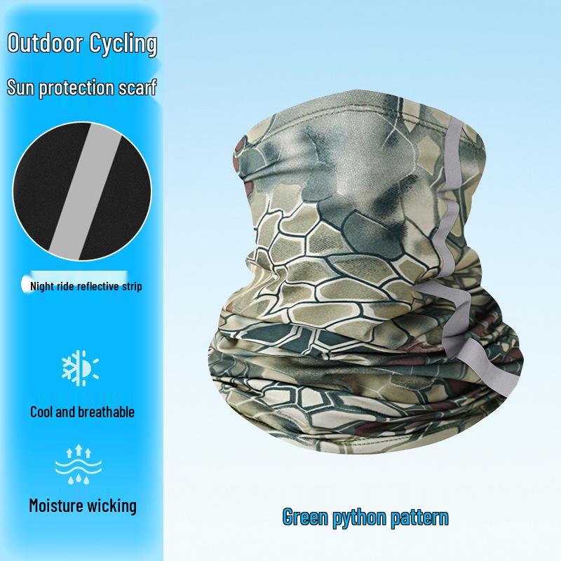 Quick-Dry Multifunctional Sun Protection Scarf for Cycling and Sports
