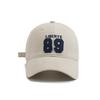 Fashion Hat Trend Street Digital 89 Patch Embroidery Soft Top Baseball Cap Fashion Vintage Street Trend American Cap