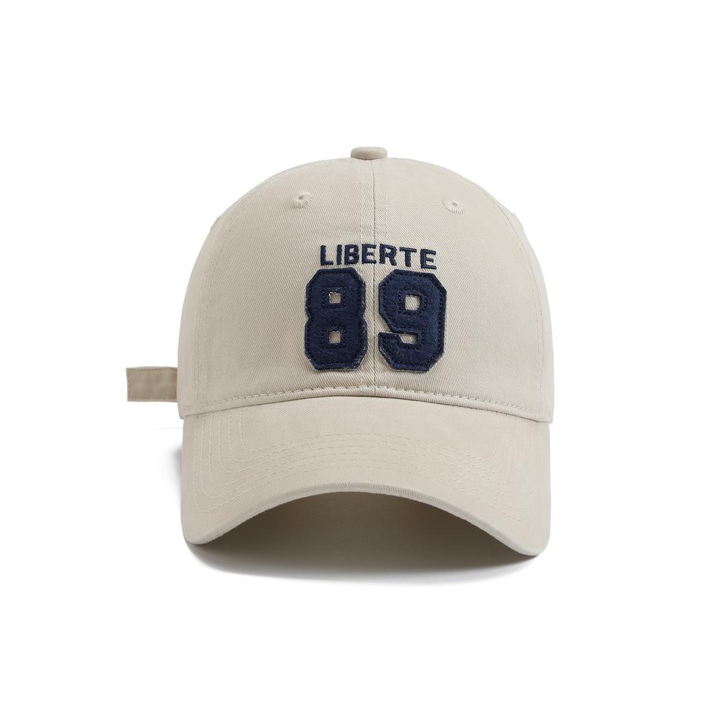 Fashion Hat Trend Street Digital 89 Patch Embroidery Soft Top Baseball Cap Fashion Vintage Street Trend American Cap