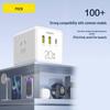 PISEN 20W Fast Charging Cube: Multi-Function Desktop Charger & Socket
