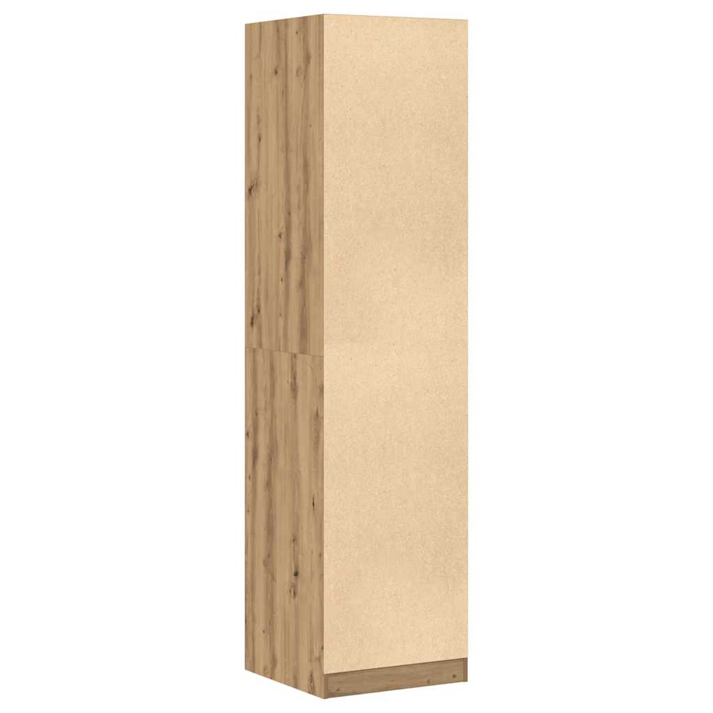 Artisan Oak Wardrobe 50 x 50 x 200 cm Particleboard
