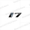 1Pcs Car Styling ABS Plastic Emblem Decor For BMW I3 I4 I7 IX IX3 IX4 IX7 Logo Rear Tail Bumper Trunk Sticker Auto Accessories AT8