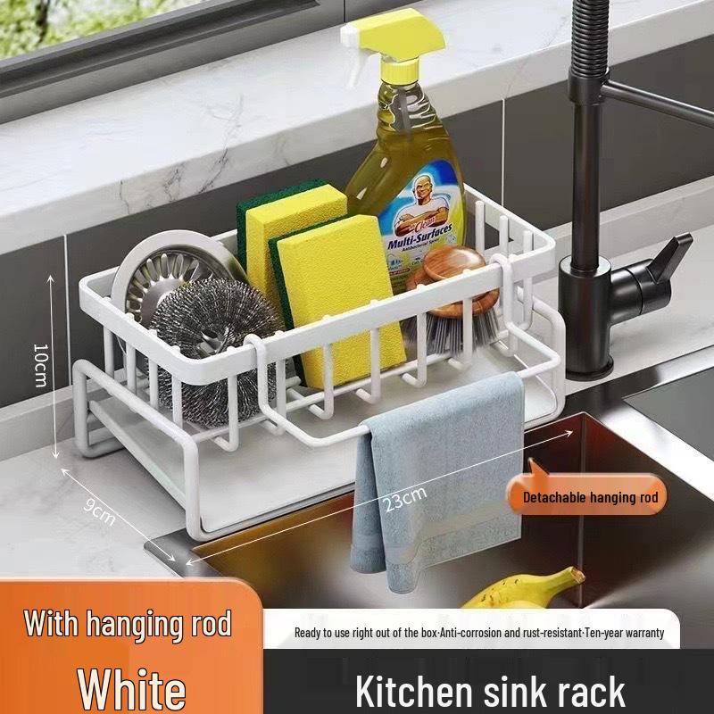 Multi-Function Kitchen Sponge and Detergent Organizer