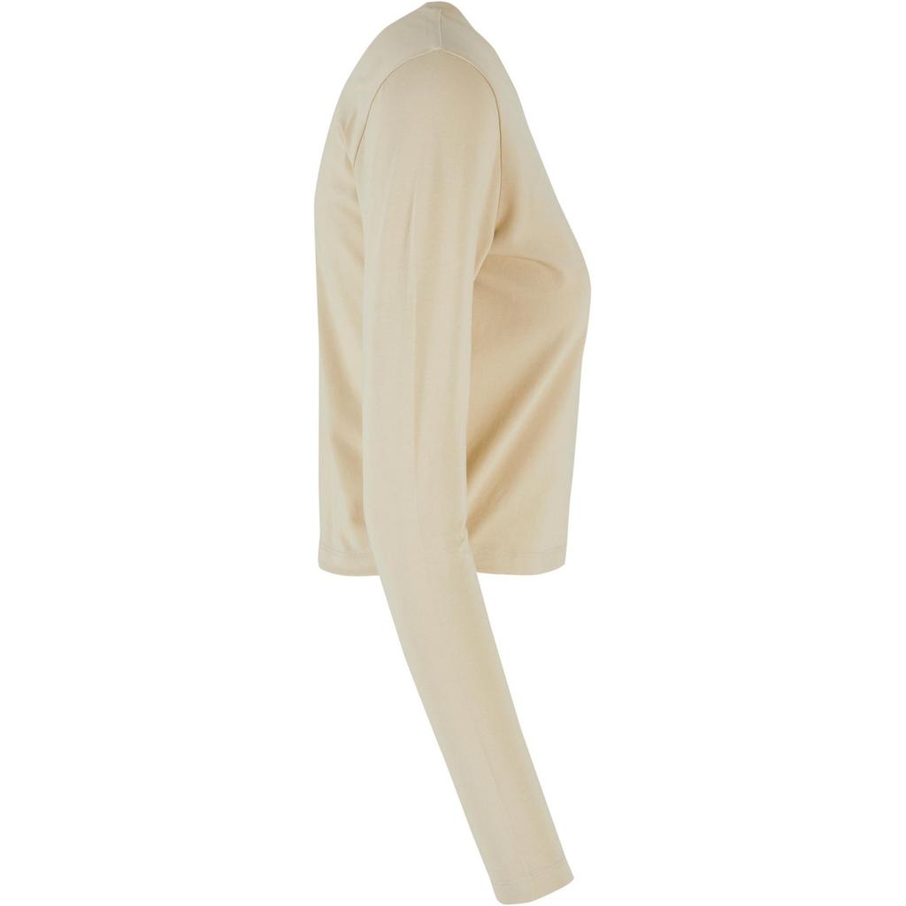 Build Your Brand Womens/Ladies Short Long-Sleeved T-Shirt