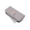 Wallet Long Versatile Buckle Folding Mobile Wallet with Multiple Card Slots  Ticket Holders