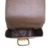 Bag 2025 New Hand Rubbed Pattern Buttocks Bag Leather Fashionable And Simple Shoulder Crossbody Bag Fresh Cowhide Saddle Bag