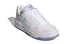 Adidas Originals NY 90 J Leather Comfortable Abrasion Resistant Low top Kids' Skateboarding Shoes Snow Unisex GY1172