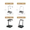 Pot Cover Rack Spoon Holder Stand Kitchen Organizer Pot Lid Shelf Multi-function Spatula Ladle Holder Tableware Storage Rack