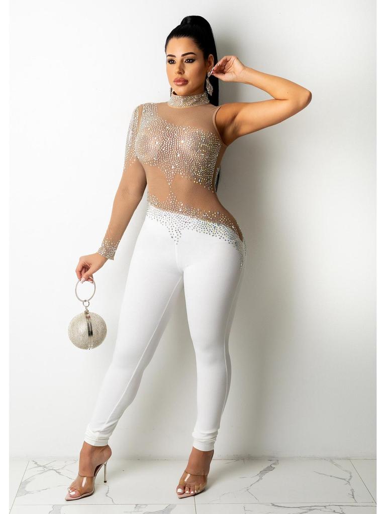 European & American Sexy Slimming Jumpsuit for Nightclubs - SK6017