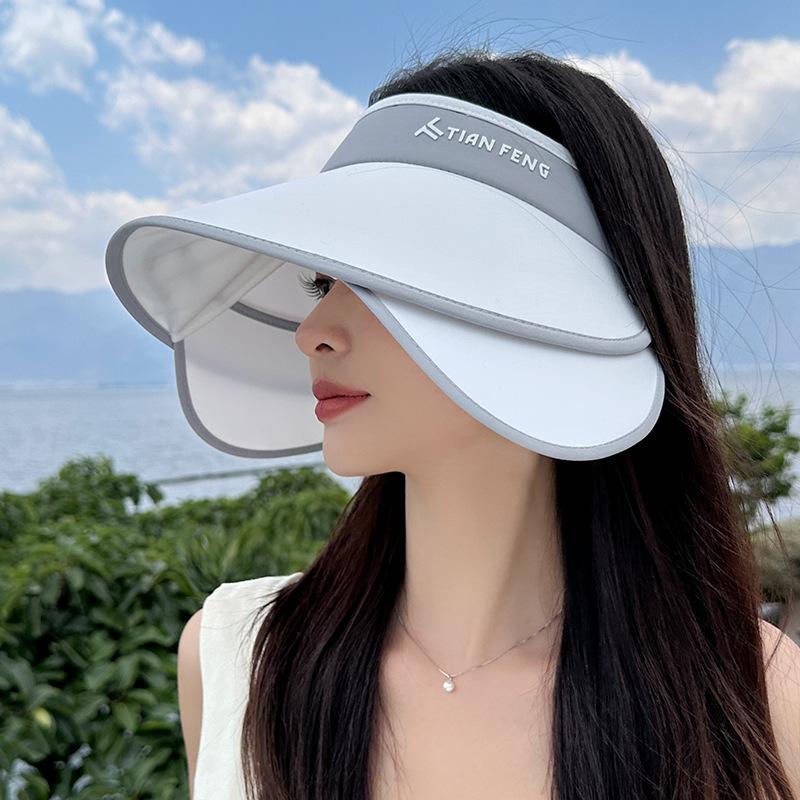 

Капелюх без верху з висувним козирком літній вуличний сонцезахисний капелюх від сонця захист від УФ-променів плюс капелюх від сонця з широкими полями Adjustable