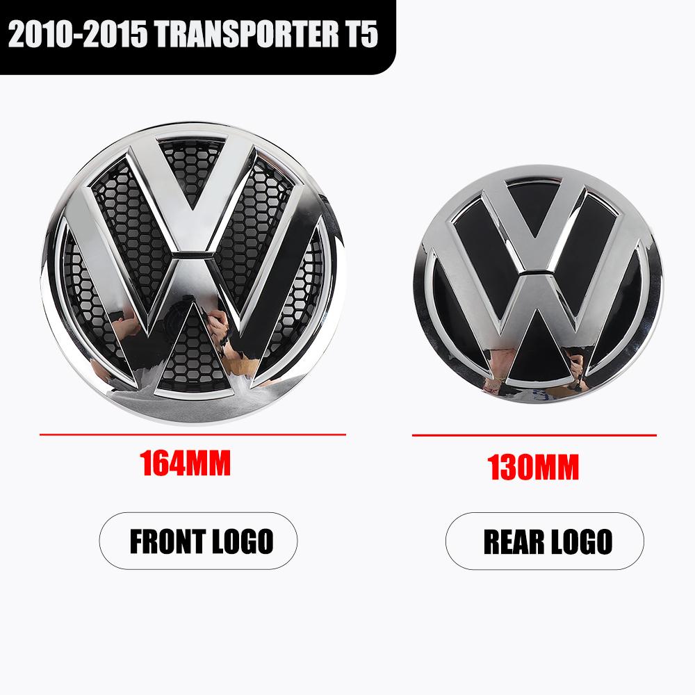 

Car Front Rear Trunk Logo Emblem Badge Sticker Decoration For Volkswagen VW Transporter T5 2010 2011 2012 2013 2014 2015 10-15 Transporter T5
