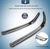 Silent Frameless Wiper Blades for Changan UNIK: Front & Rear, 20 to 22 inches