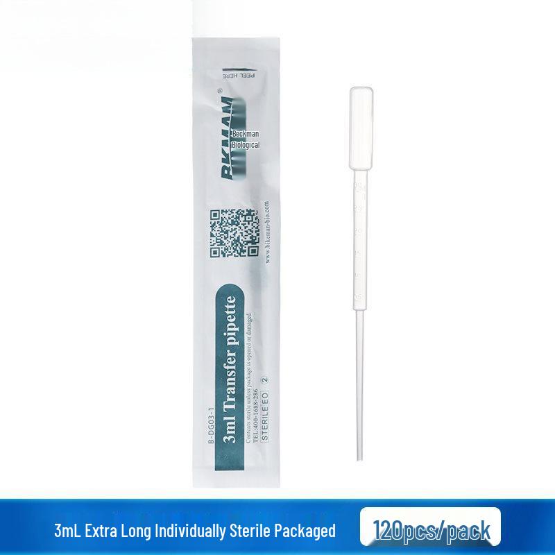 

Individually Wrapped Sterile Graduated Pasteur Pipettes 0.5mL Disposable