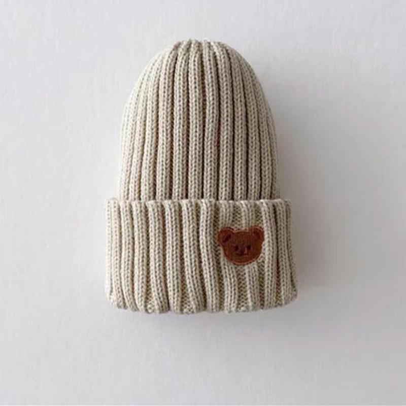 

Комплект толстовки и штанов из чистого хлопка для новорожденных в корейском стиле с мишкой - Повседневный мультяшный наряд для малыша 90 cm