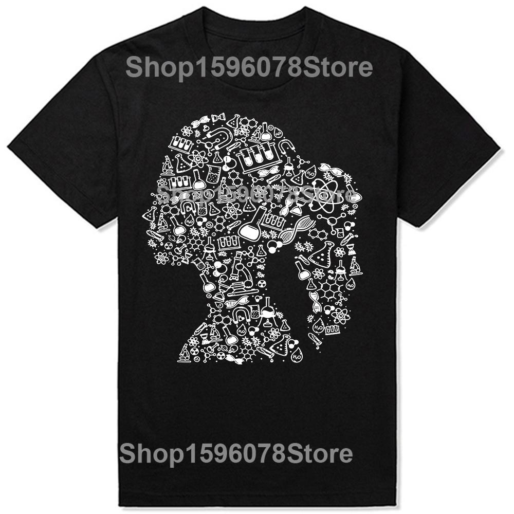 

Woman in Science Chemistry Student Biologist Chemist TShirt Summer Men Clothing Fashion Cotton Short Sleeve Loose T Shirt Tops 4XL
