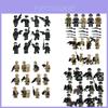 Special Forces Mini Action Figures Complete Set Of 12 With Movable Joints And Weapons
