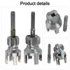 Internal External Threading Thread Cutting Tool Plumbing Installation Efficient Threading Tool Wear-resistant Cutter Edge
