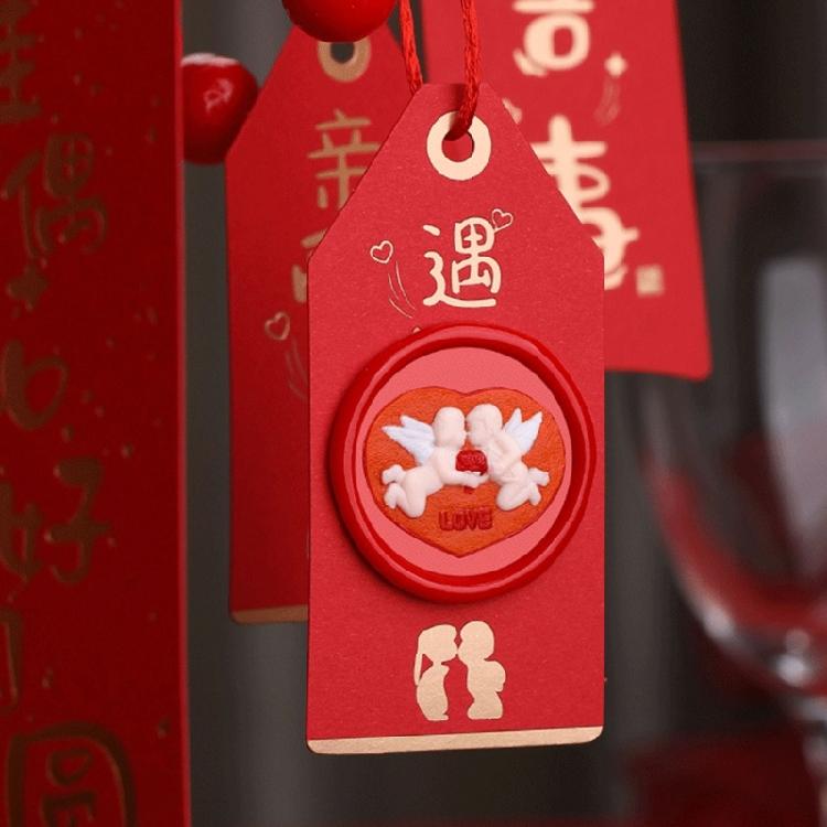 Brass Stamp Sealing Head for Envelopes Invitation Greeting Card Decorations Gift