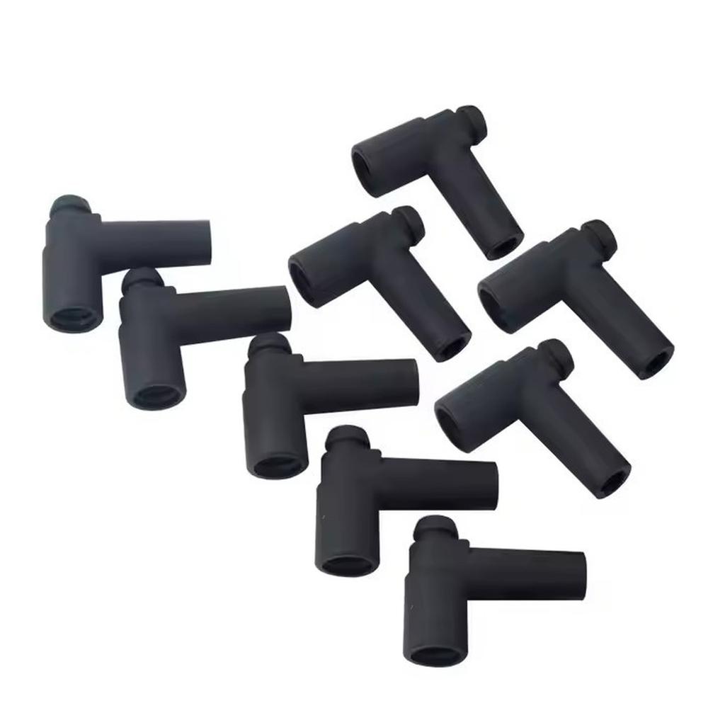 BAOLUN Universal 9 Stück / Set Hei Style Verteilerkappe Zündkabel Gummitüllen & Edelstahlenden