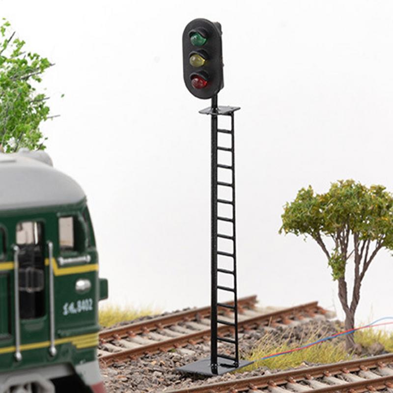 Traffic Light Toys for Kids Educational Simulation Signal Light Model Signal Light Toy Stop Light for Kids Hand-Built Scene