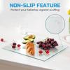 Acrylic Transparent Cutting Boards Food Chopping Board for Kitchen Counter Countertop Protector Antislip Chopping Block