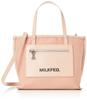 Faux Leather Patch Tote Mini