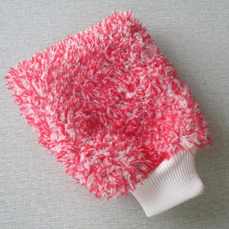 Soft Glove High Density Car Cleaning Ultra Auto Detail Microfiber Madness Washing Mitt Cloth Towel
