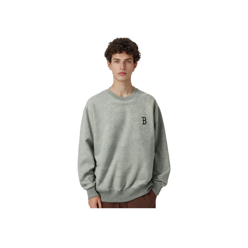 New MLB Sweatshirts Unisex Gray 31MT10111-43M